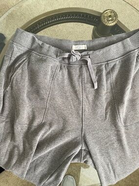 UGG Heather brown Drawstring lightweight joggers